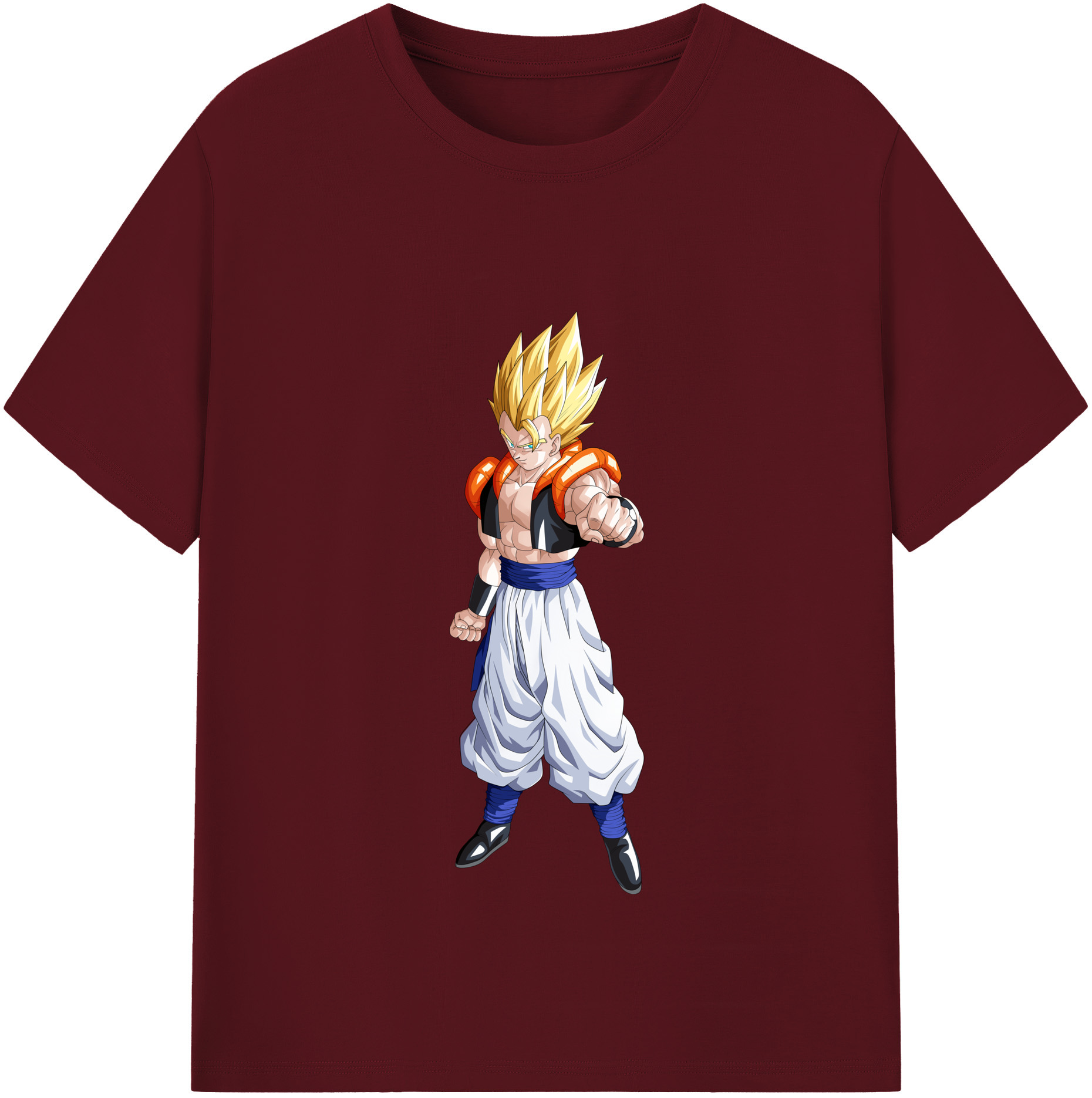 （画像用） ドラゴンボール ベジータ四世（Bejīta Yonsei）DRAGON BALL Vegeta IV 綿100％半袖Tシャツ（フロントプリント）